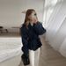 Women's Clothing Elegant Belted Short Trench Coat Solid Color Fashion For Commuting Spring Autumn_ecoleips.com