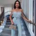New Spring And Summer Models In Europe And AmericaFeather Tube Top Sexy And Fashionable Jumpsuit_ecoleips.com
