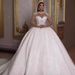 Women's Clothing Bridal Gown With Train Luxurious Light Weight Women's Wedding Dress French Fairy Like Ball Gown_ecoleips.com