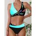 Women's Clothing New Large Size Printed Split Bikini Women Sports Swimsuit Women_ecoleips.com