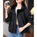 Short Trench Coat For Women, Spring And Autumn 2025 New Trendy Casual Fashion High-end Jacket Top_ecoleips.com