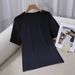 Women's Essential Soft-Stretch Crewneck Tee Casual Breathable T-Shirt Multi-Wear Functionality Multiple Colors_ecoleips.com