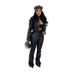 New Stretch Leather Pants And Jacket Set Stretch PU Leather Pantsuit – Retro Biker Jacket & Slim Fit Trousers Set_ecoleips.com