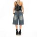 Women’s Loose Wide-Leg Denim Shorts – Vintage Washed, High Waist, 5-Inch Inseam, Casual & Retro Style (XS-4XL)_ecoleips.com