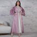 Women's Clothing Puff Sleeve Cardigan Dubai Elegant Long Skirt Middle East Robe Hot Diamond Three Piece Set_ecoleips.com