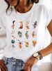 Summer European And American Cross-border Foreign Trade Wholesale T-shirts, Round-neck Casual Plus-size Loose_ecoleips.com