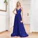 Elegant Backless Sequin Evening Dress – Slim Fishtail Gown For Bridesmaid, Banquet & Formal Events_ecoleips.com