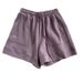 Women's High-Waisted A-Line Shorts – Elastic Drawstring Casual Lounge Shorts With Pockets, Breathable Polyester Spandex Wide-Leg Athletic Shorts_ecoleips.com