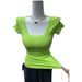 Women's Slimming Short Sleeve T-Shirt round Neck Pure Cotton Summer Style Super Flattering Busty Top the Color Is Absolutely Gorgeous Thin_ecoleips.com