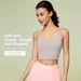 New Spring/Summer Yoga Tank Top For Women With Padded Chest, Sexy Thin Straps, Beautiful Back, And Push Up Fit Gym Sports Bra_ecoleips.com