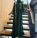 Pink Chiffon Muslim Set Spring/Summer Fashion Conservative Long Robe With Round Neck Headscarf For Women Ages 18-45_ecoleips.com