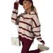 English Title: Women's Casual Solid Color & Print Hoodie Set, Loose Fit Two-Piece For Autumn Winter_ecoleips.com