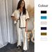 Women's Clothing Spring And Summer New Comfortable Casual Single Breasted Lace Stitching Trousers Shirt Jacket_ecoleips.com