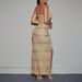 Women's Clothing sexy elegant dress sequined backless slim suspender long dress_ecoleips.com