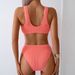 Women's Clothing Split Swimsuit Sexy Tight Solid Color High Elastic Suit Swimsuit Female_ecoleips.com