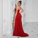 Women's Sexy Solid Color Evening Dress - Tube Top With Flowy Big Swing Skirt (Elegant Long Formal Gown)_ecoleips.com