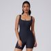 Women’s Clothing Tight Quick Drying Yoga Bodysuit Beautiful Back Yoga Clothes Women's Slimming Belly Thread Shorts Sports Fitness Clothes_ecoleips.com