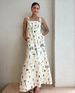 Women's Sexy Backless Tie Dress Personalized Graffiti Suspender Fashion Clothing for Women_ecoleips.com