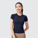 Women's Clothing Women's Quick Drying Short Sleeve T-Shirt Yoga Sports Fitness Slim Fit Comfortable Running Training Top_ecoleips.com
