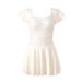 Women's One Piece Swimsuit Solid Color Conservative Flattering Slimming Suitable For Students Hot Springs And Vacations_ecoleips.com
