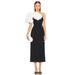 Summer Black Minimalist Fashion Sleeveless Strapless Bandage Slim Dress for Women European And American Style_ecoleips.com