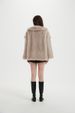 Luxury Faux Fox Fur Coat – Women’s Mid-Length Winter Jacket With Pockets (S-XXXL, Khaki & More)_ecoleips.com