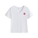 Women's Printed Short-Sleeve Tee - Breathable Round Neck Top For Spring & Summer Style-H_ecoleips.com