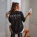 Women's Relaxed Fit Graphic T-Shirt Cotton-Like Jersey Tee Casual Streetwear Soft Comfortable All Day Long Top_ecoleips.com