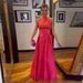 Women's Clothing solid color round neck hollow design sleeveless waist elegant dress_ecoleips.com