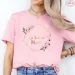 French Girls Team Future Bride T-shirt Wreath Graphic Tees Bridal Wedding Tops Single Farewell Bachelorette Party EVJF Tshirt_ecoleips.com