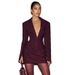New Autumn/winter Style European And American Women's Clothing, Solid Color, Sexy Deep V Neck, Pleated Waist, Slimming And Elegant Suit Dress._ecoleips.com