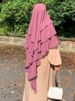 Eid Hijab Cap Muslim Abayas For Women Arabic Prayer Carf Islamic 3 Layers Shawls Full Cover Head Wrap For Women Winter Khimar_ecoleips.com