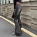 Women's Clothing Retro Flared Jeans For Women Summer New Style Trendy Straight Loose Design Niche Casual Pants Trendy_ecoleips.com
