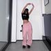 High-Waisted Women's Casual Sports Street Style Loose Trousers All Season European And American Fashion Independent Website Foreign Trade 2025_ecoleips.com