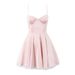 2024 Summer Cross-Border Women's Fashion European And American Sexy Floral V-Neck Backless Strap Dress_ecoleips.com