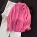 Highly Recommended High-end Imported Linen White Shirt For Women, 2026 New Model, Minimalist Style, Sun-protective Top_ecoleips.com