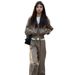 Casual Relaxed Sporty Style Women's Outfit, 2026 Spring New Short Sweatshirt Jacket And Wide-leg Pants Slimming_ecoleips.com