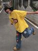 Y2K Aesthetic Vintage T Shirts Women Summer Funny Cartoon Print Loose Tops Grunge O Neck Casual Japanese Harajuku Graphic Tees_ecoleips.com