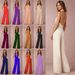 Spring Casual Jumpsuit For Women - Sleeveless Halterneck Romper With Pockets, Lightweight & Comfortable, Perfect For Beach, Vacation & Daily Wear_ecoleips.com