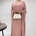 Women's Clothing Waist Bat Sleeve Dress Waist Bat Sleeve Dress_ecoleips.com