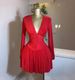 Women's Clothing Pleated V-Neck Long Sleeve Dress Slim Waist Short Skirt French Temperament Fashion_ecoleips.com