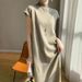 ng2510292 Women's Half-Turtleneck Sleeveless Knit 2025 Autumn/Winter Elegant Mid-Length Over-the-Knee Warm Sweater Dress_ecoleips.com