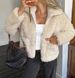 Stylish Women's Long Sleeve Coat - Lightweight Faux Fur & Polyester Blend, Elegant Winter Outerwear For Everyday Chic_ecoleips.com