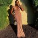 Cross-Border Women's Fashion New Fashionable Swing Collar Sexy Ruched Ribbon Pleated Skirt Slim Fit INS Style European_ecoleips.com