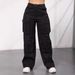 Women's Clothing Casual Fashion Autumn And Winter Solid Color Multi Pocket Workwear Trousers Women_ecoleips.com