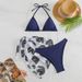 Women's Clothing "High-Waisted Color Block Bikini Set – Sexy Two-Piece Swimsuit For Women With American Style"_ecoleips.com