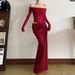 Spring 2026 New Women's Sexy Off-Shoulder Mesh Sheer Long Dress European American Style Clothing_ecoleips.com