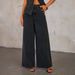 Direct Sales From The Manufacturer, 2025 New Model American-style Solid Color Fashionable Sleeveless Denim Suit,_ecoleips.com