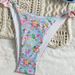 Women's Floral Print High Waist Bikini Set - Ruffled Backless Swimwear For Beach & Pool - Soft Polyester Spandex Blend_ecoleips.com