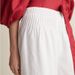 Suitable For All Seasons Commuting Vacation Versatile Spring Summer New White Linen High Waist Pleated Straight Wide Leg Pants For Women_ecoleips.com